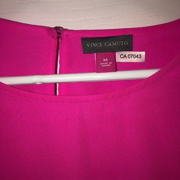 Vince Camuto Hot Pink Blouse - Picture 4 of 7